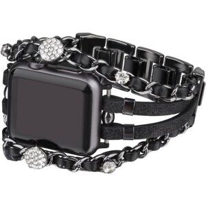 NEW Black Layered Apple Watch Band